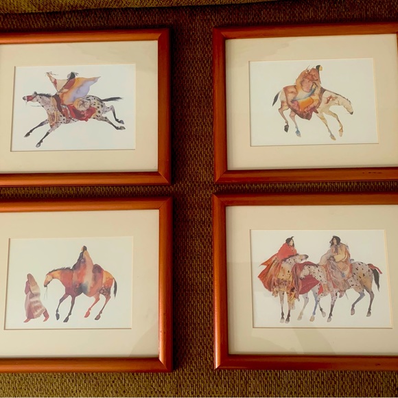 ARTIST CAROL GRIGG NATIVE AMERICAN (8 x 10) PRINTS - Picture 2 of 14